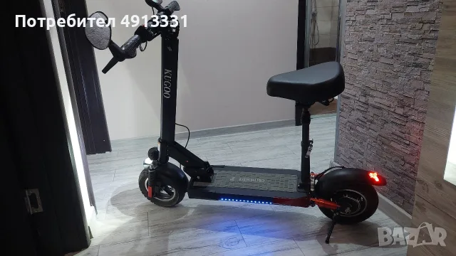 Електрическа тротинетка KUGOO KIRIN M4 Pro, Максимална скорост 45 км/ч, Автономия 60 км, Мотор 500W, снимка 2 - Други спортове - 55600728