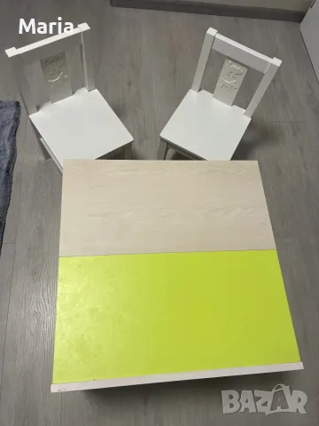 Детска маса с 2 столчета IKEA – комплект или поотделно, снимка 2 - Маси - 55631934