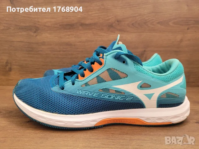 Много запазени!Детски маратонки Mizuno Wave Sonic 2-37номер, снимка 2 - Детски маратонки - 55298193