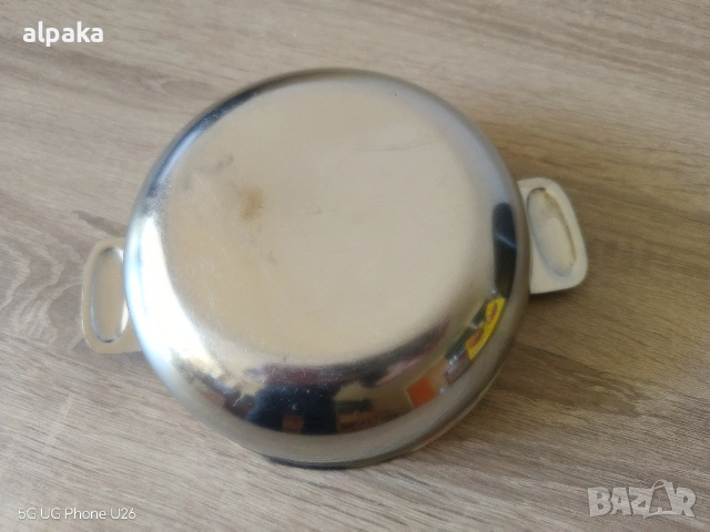 Продавам купа алпака на Хром силистра, 17/6см, снимка 3 - Други - 54330112