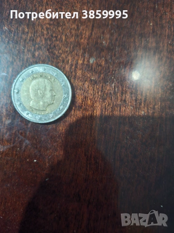 Монако монета 2 евро 2011 г.