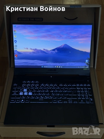 ASUS TUF Gaming F15 FX507VV - i7-13700H / RTX 4060 / 24GB RAM /, снимка 7 - Лаптопи за игри - 55468338