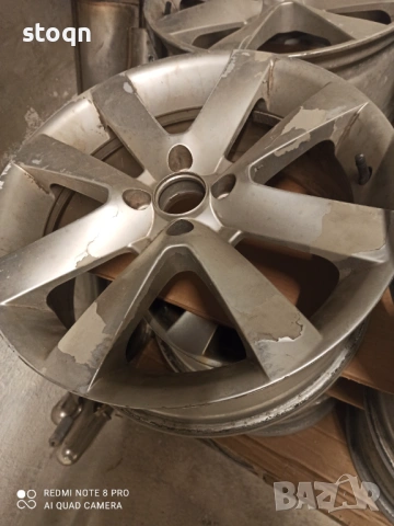 Алуминиеви джанти 17ц.4х100, снимка 8 - Гуми и джанти - 54170948