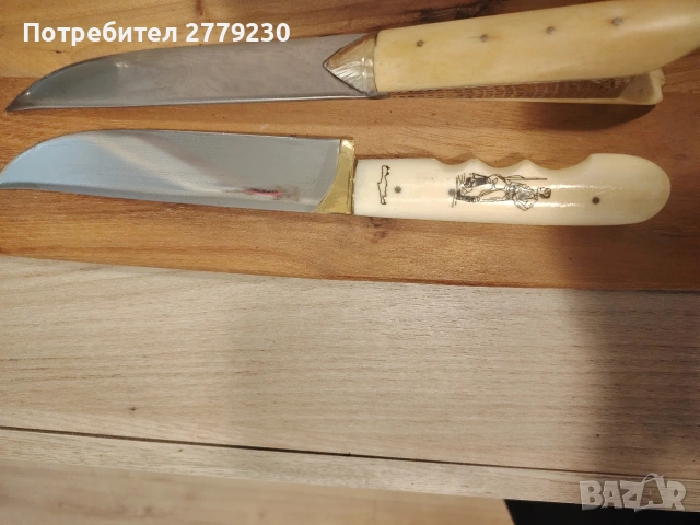 Стари ножове ръчна изработка на о. Крит, снимка 13 - Ножове - 54378507