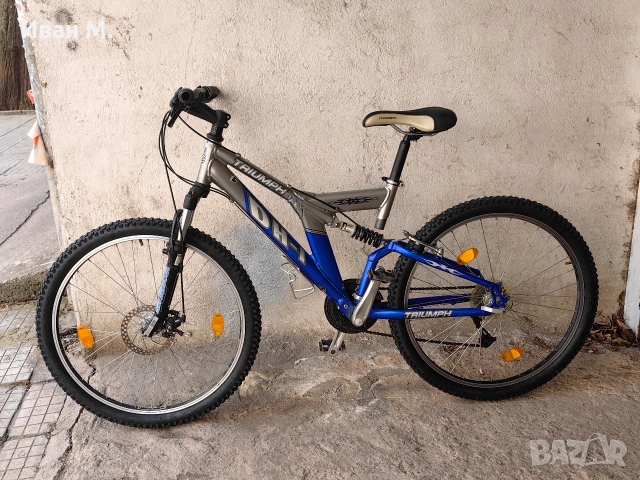 Алуминиев велосипед 26 цола Triumph , снимка 9 - Велосипеди - 53972428