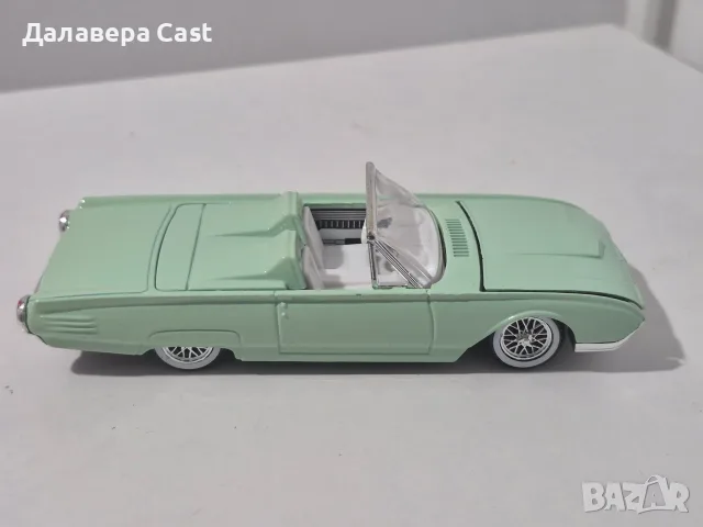 1/43 Ford Thunderbird 1961 Solido , снимка 8 - Колекции - 55685354