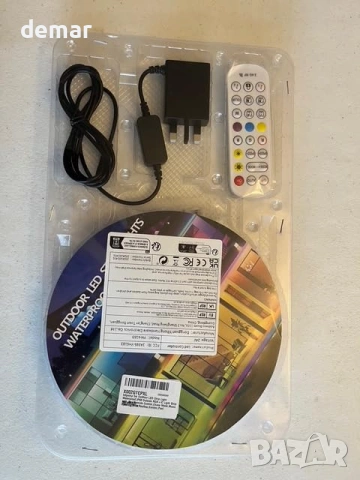 5 м външна RGB+IC LED лента, приложение/дистанционно, IP68, снимка 7 - Лед осветление - 53983003