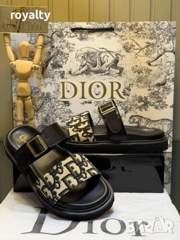 Christian Dior Нови Дамски Чехли Диор Различни Цветове , снимка 6 - Сандали - 54620624