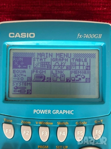 Калкулатор Casio FX 7400G II, снимка 3 - Друга електроника - 55109913