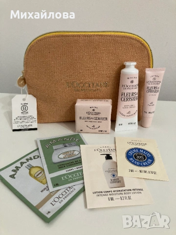 Козметичен комплект Черешова градина на L'Occitane, нов, снимка 9 - Комплекти и лотове - 54005562