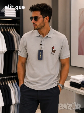 мъжки тениски с яка polo Hugo boss emporio armani Tommy Hilfiger , снимка 8 - Тениски - 55231771