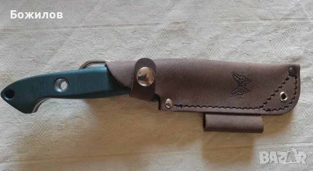 Ловен / Аутдор нож Benchmade 162 Bushcrafter – Full-Tang, S30V Чисто нов,не ползван, снимка 2 - Ножове - 55477448