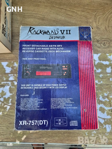 Нов радиокасетофон за автомобил Rockwood XR-757(DT)