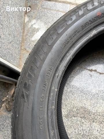 225/55/18 летни гуми 4бр - 30 евро dot1318, снимка 6 - Гуми и джанти - 54201634