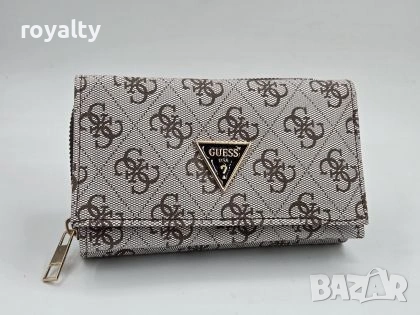 Guess Ново Дамско Кожено Портмоне Гес