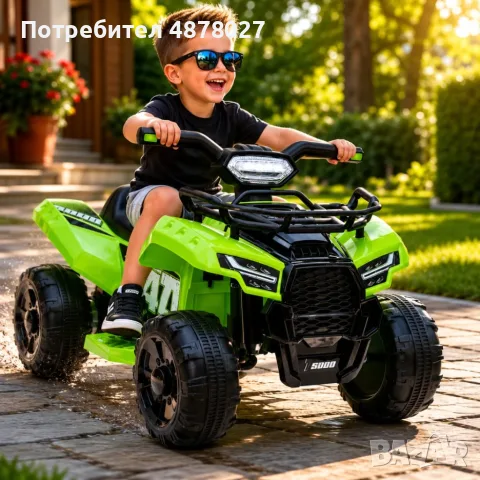 Технически характеристики на Детско акумулаторно ATV NV-J320 6V – LED светлини, USB музика и офроуд , снимка 4 - Коли, камиони, мотори, писти - 55531866