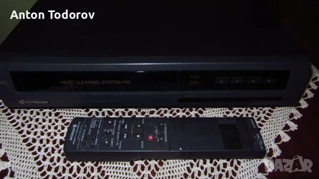 HITACHI-VT-P75-video, снимка 2 - Плейъри, домашно кино, прожектори - 55325111