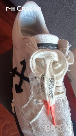 Off White original size 42, снимка 7 - Маратонки - 54155673