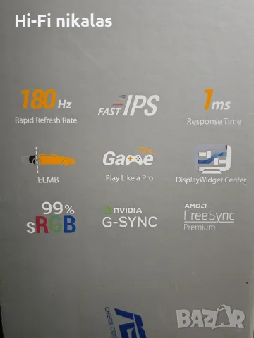 гейминг монитор екран телевизор 27" инча ASUS TUF Gaming VG279Q3A, снимка 2 - Монитори - 55570881