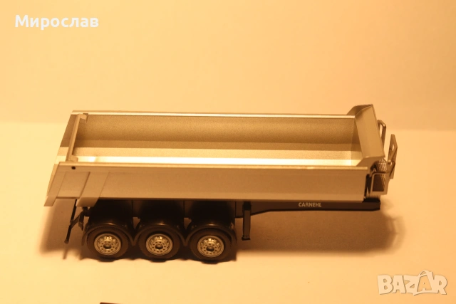 HERPA H0 1/87 ГОНДОЛА РЕМАРКЕ САМОСВАЛ КАМИОН МОДЕЛ, снимка 4 - Колекции - 55077664