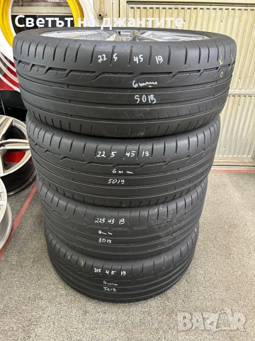 Джанти с Гуми 19 Цола 5х114.3 Nissan Qashqai Juke Renault  Гуми 225/45/19 Dunlop , снимка 7 - Гуми и джанти - 54824041