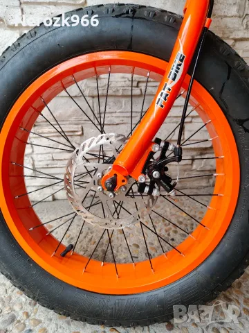 Велосипед BOLT FAT 4.0 – 20" Fat Bike, снимка 3 - Велосипеди - 55656658