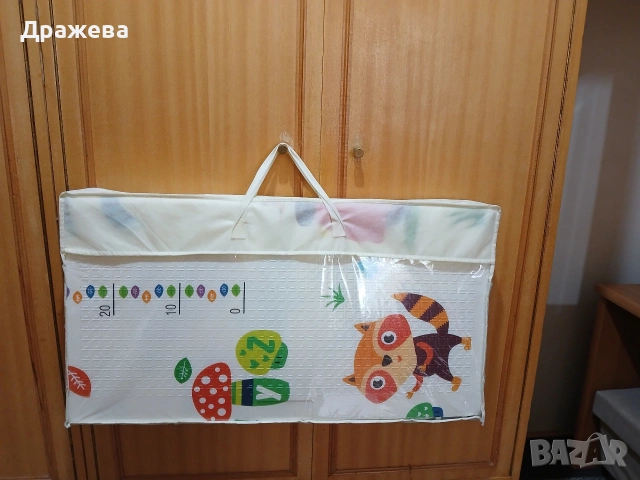 Детско килимче за игра, сгъваемо, термоизолиращо