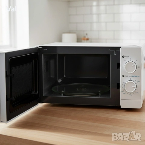 Микровълнова фурна MUHLER MO-5009 20L – 700W, механичен контрол, снимка 6 - Микровълнови - 54746100