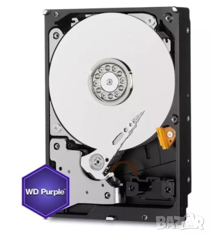 Твърд Диск Hikvision WD10PURX 1TB Western Digital Purple Проектиран за 24 NON-STOP Видеонаблюдение, снимка 3 - Други - 55103351