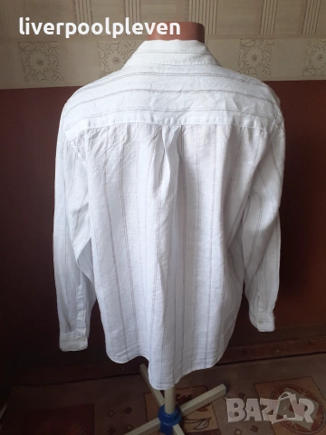 👉Ленена Zara Man  Original L, снимка 3 - Ризи - 55153079