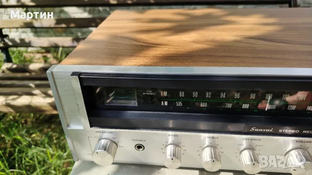 Vintage Ресийвър Sansui 331 – Перфектно състояние / ТОП"., снимка 2 - Ресийвъри, усилватели, смесителни пултове - 55052787