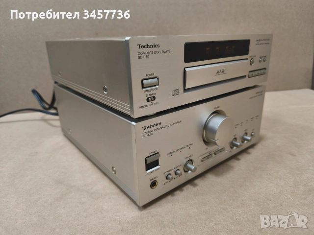 JDM Усилвател и плеър Technics SU-A70 Technics SL-P70, снимка 9 - Ресийвъри, усилватели, смесителни пултове - 55025134