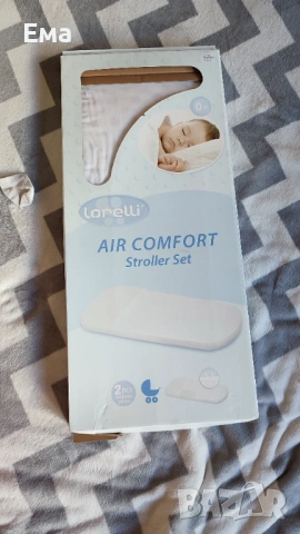 Матрак за бебешка количка/кошче с възглавница