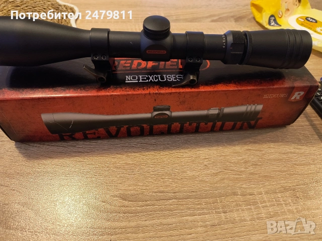 оптика REDFIELD 4-12*40, снимка 3 - Оборудване и аксесоари за оръжия - 54070114