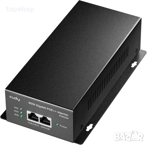 Чисто нов запечатан в целофан Gigabit PoE++ инжектор Cudy POE350 90W  Продавам чисто нов, неизползва