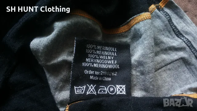 BLUE WEAR PRO Thermo 100% Merino Wool размер L / XL термо блуза 100% Мерино вълна W4-763, снимка 11 - Блузи - 55562902