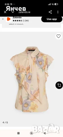 Ralph Lauren блуза с лен ,S