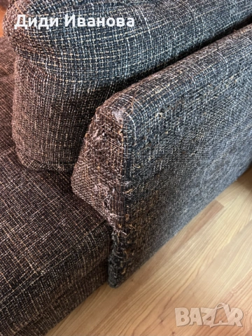 3/4-местен разтегателен диван, снимка 11 - Дивани и мека мебел - 54225133