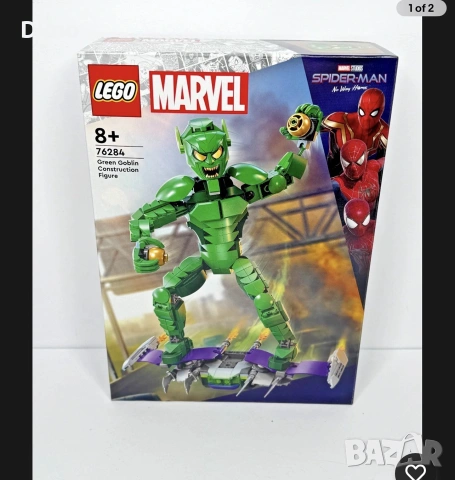 Lego Marvel 76284
Green Goblin
Construction
Figure