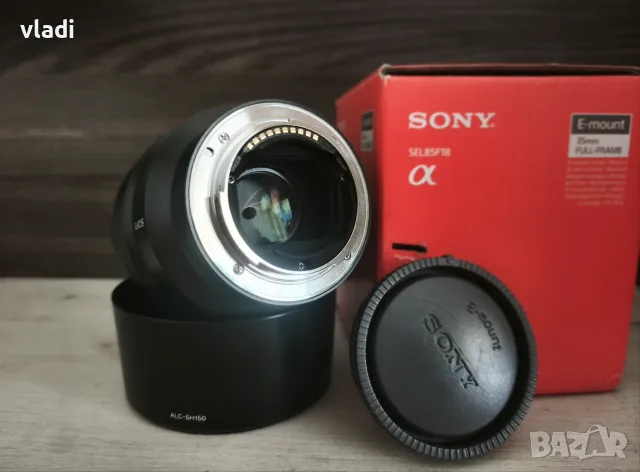 Обектив Sony 85mm f1.8, снимка 2 - Обективи и филтри - 55302360