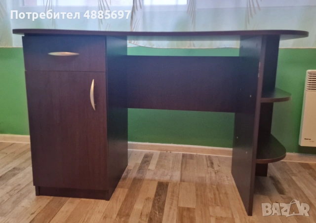 Обзавеждане за детска/юношеска стая или домашен офис - бюро, стол, легло, шкафче, секции с рафтове, снимка 3 - Мебели за детската стая - 55281652
