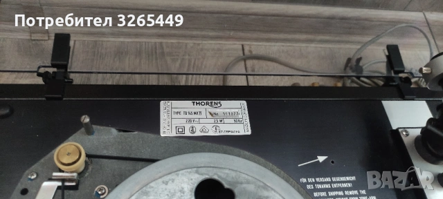 Продавам грамофон Thorens TD 145 MK II , снимка 5 - Грамофони - 54444199