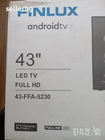 ЗА ЧАСТИ телевизор 43" Finlux 43-FFA-5230 Android, снимка 2 - Части и Платки - 55679458