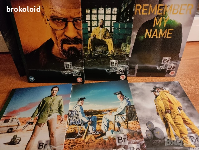 Breaking Bad - complete 6 seasons dvd boxset двд бокссет комплект , снимка 4 - DVD филми - 54460383