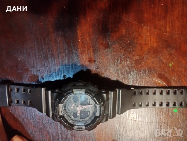 Часовник G Shock оригинален,черен,мъжки, снимка 3 - Мъжки - 54512247
