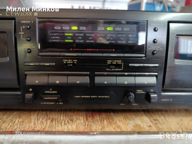 Pioneer CT-W205R заявен!!!, снимка 2 - Декове - 55163473