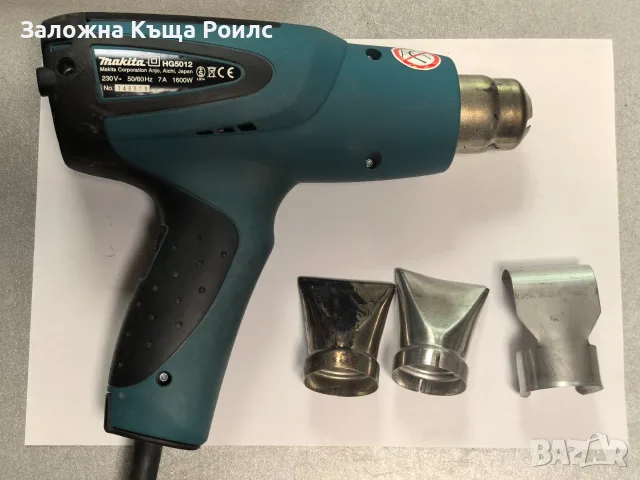 Пистолет за горещ въздух Makita HG5012, снимка 3 - Други инструменти - 55676519