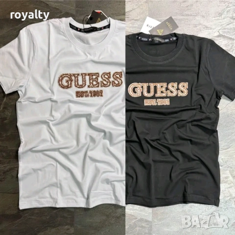 Guess Нова Мъжка Тениска Гес Два Цвята 