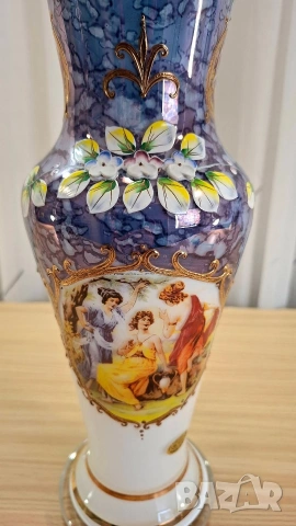 Комплект от графа и 6 чаши Bohemia, снимка 4 - Сервизи - 54386795