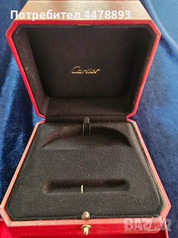 Cartier оригинална кутия за гривна, снимка 2 - Гривни - 55642586